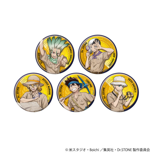 『Dr.STONE』缶バッジ29/探検家ver. BOX(全5種)(描き下ろしイラスト)